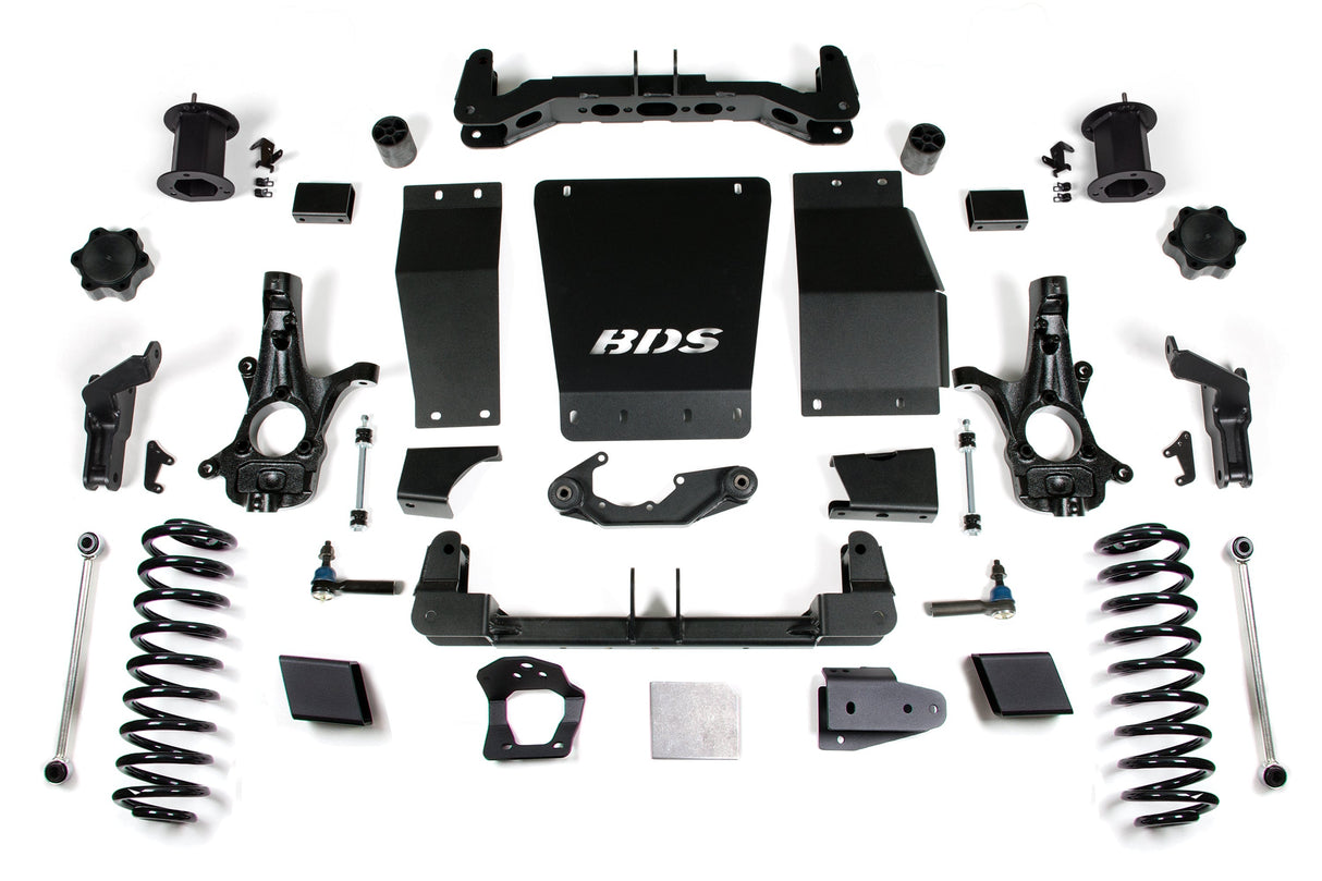 6-Inch Lift Kit - Magneride Equipped2 for 015-2019 Chevy/GMC Suburban, Tahoe, Yukon/XL 1500 4WD - Aluminum/Stamped Steel
