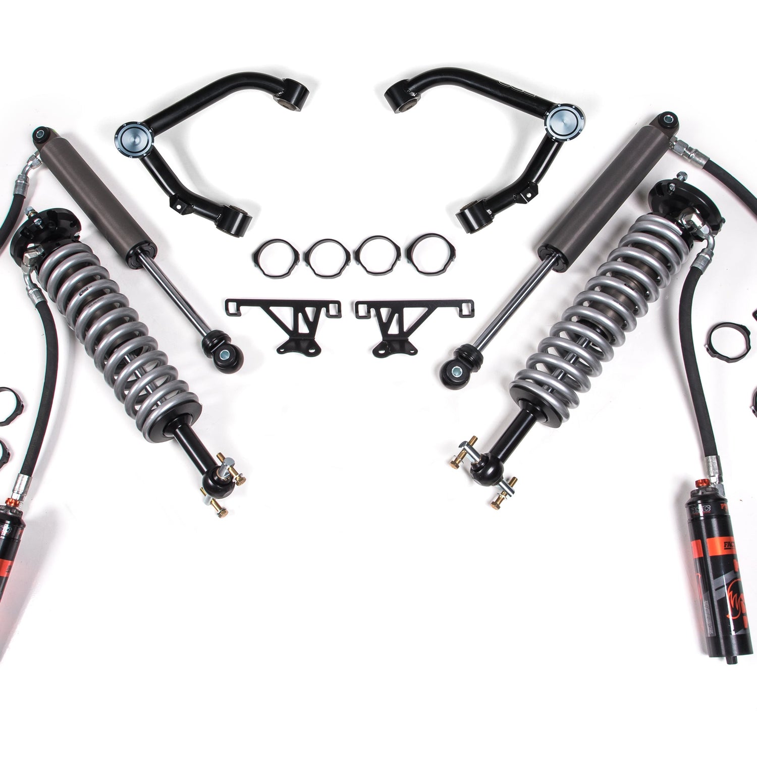 2-Inch Lift Kit - FOX 2.5 Coil-Over for 2007-2018 Chevy Silverado + GMC Sierra 1500 4WD
