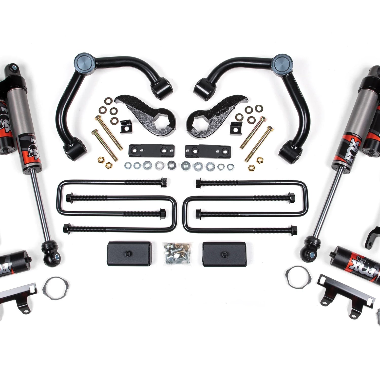 BDS - 3 Inch Lift Kit | FOX Performance Elite | Chevy Silverado or GMC Sierra 2500HD/3500HD (20-25) - 2 Inch Block Kit With Overload