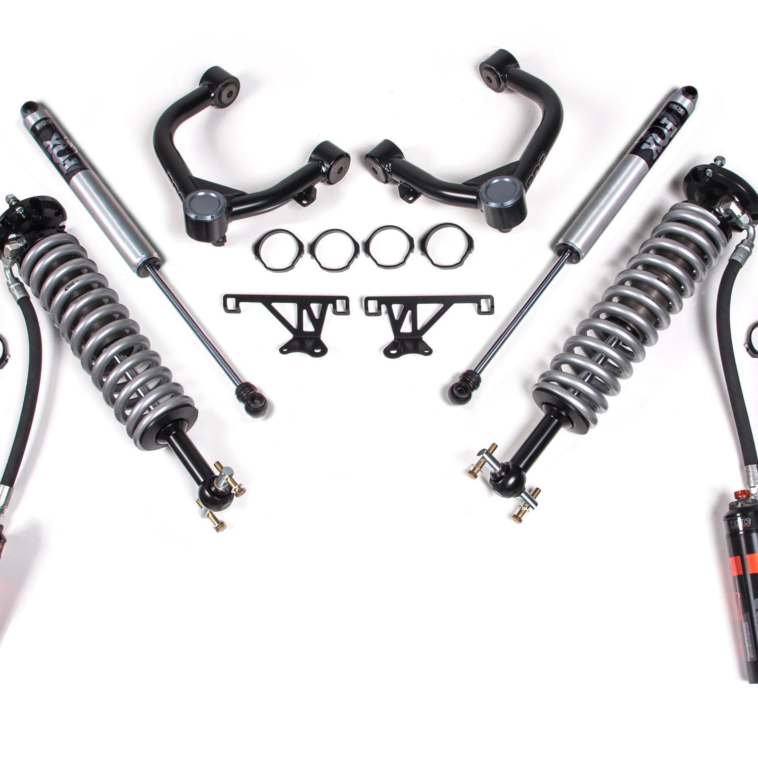 BDS 2-Inch Lift Kit FOX 2.5 Coil-Over for 2019-2024 Chevy Silverado + GMC Sierra 1500 4WD - FOX 2.0 Performance Series