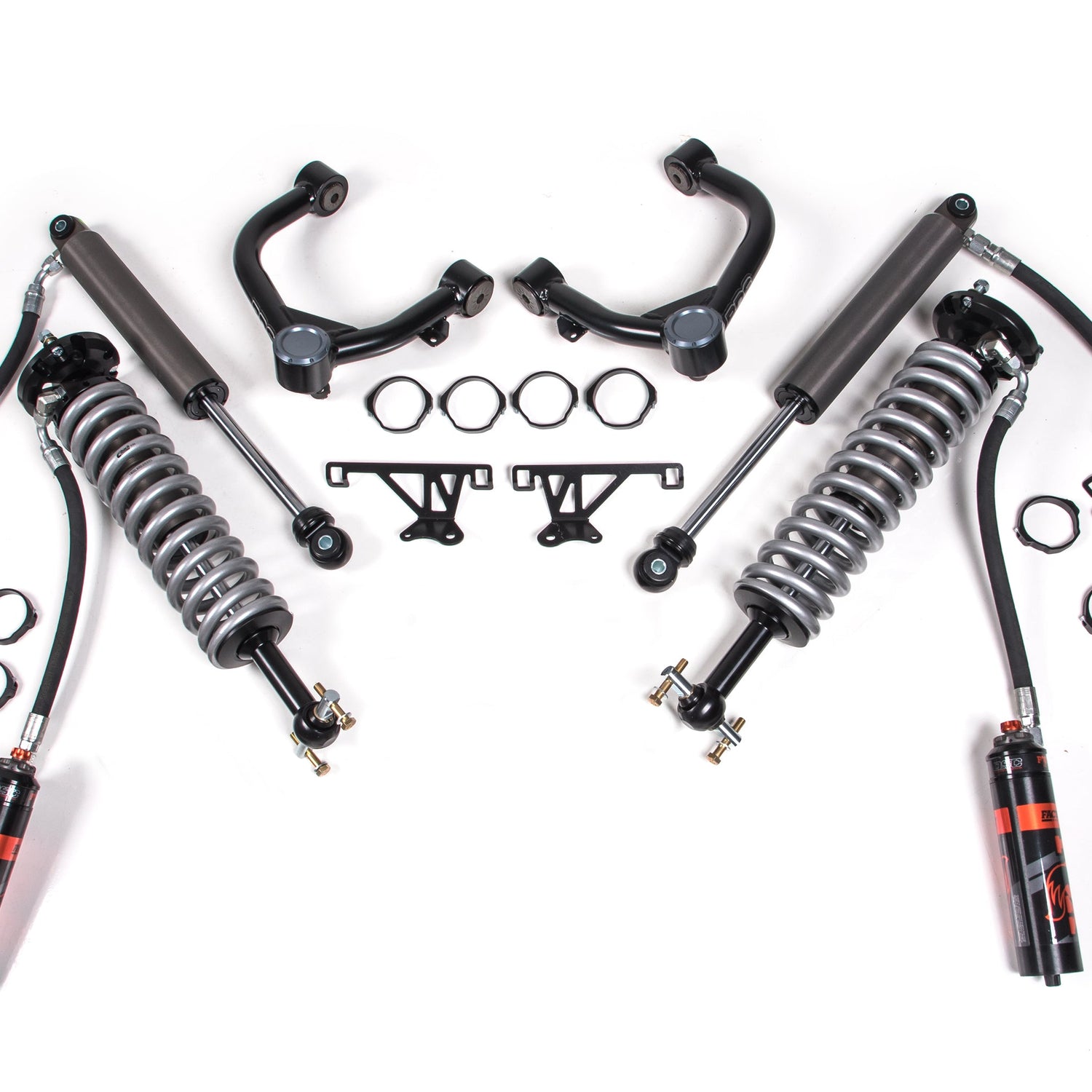 BDS 2-Inch Lift Kit FOX 2.5 Coil-Over for 2019-2024 Chevy Silverado + GMC Sierra 1500 4WD