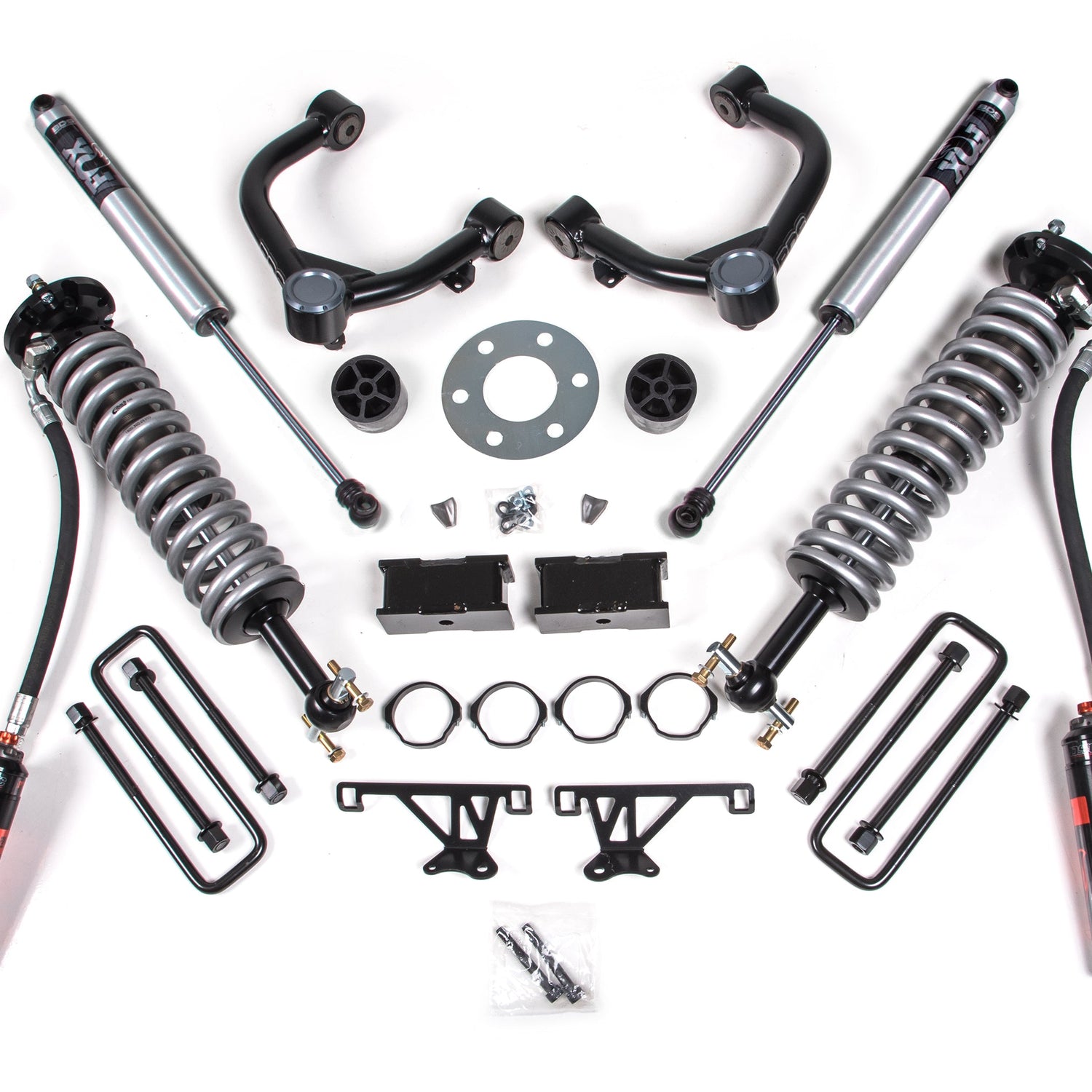 1.5-Inch Lift Kit - FOX 2.5 Performance Elite Coil-Over for 2019-2024 Chevy Trail Boss + GMC AT4 1500 4WD