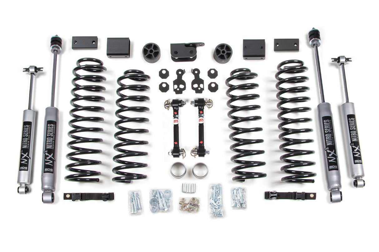 3-Inch Lift Kit for 2012-2018 Jeep Wrangler JK 2-Door