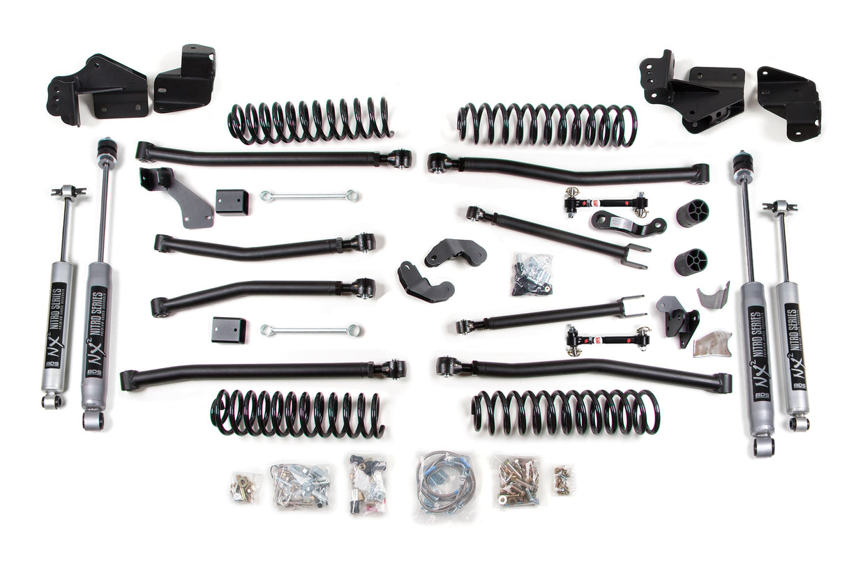 5.5-Inch Lift Kit - Long Arm for 2007-2018 Jeep Wrangler JK 2-Door