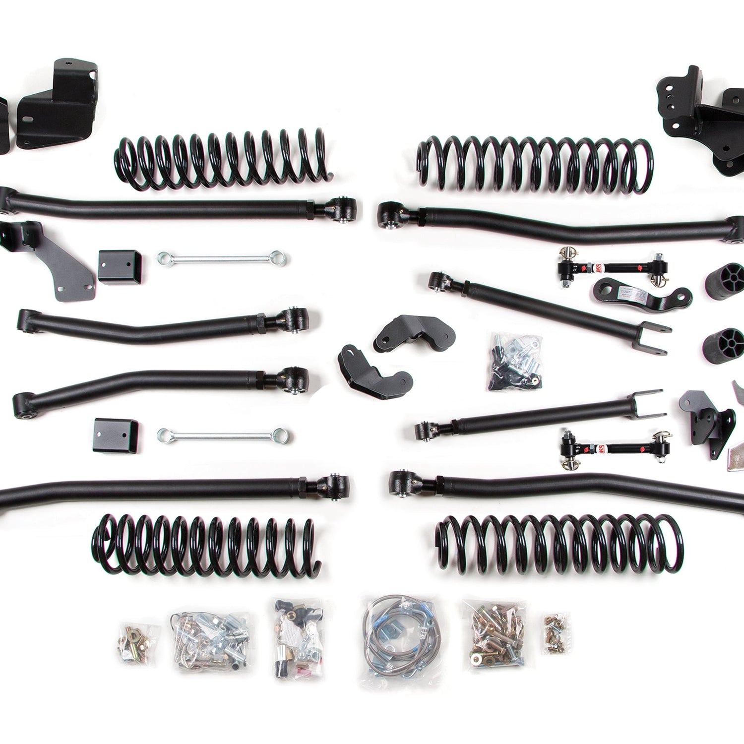 4.5-Inch Lift Kit - Long Arm for 2007-2018 Jeep Wrangler JK 4-Door