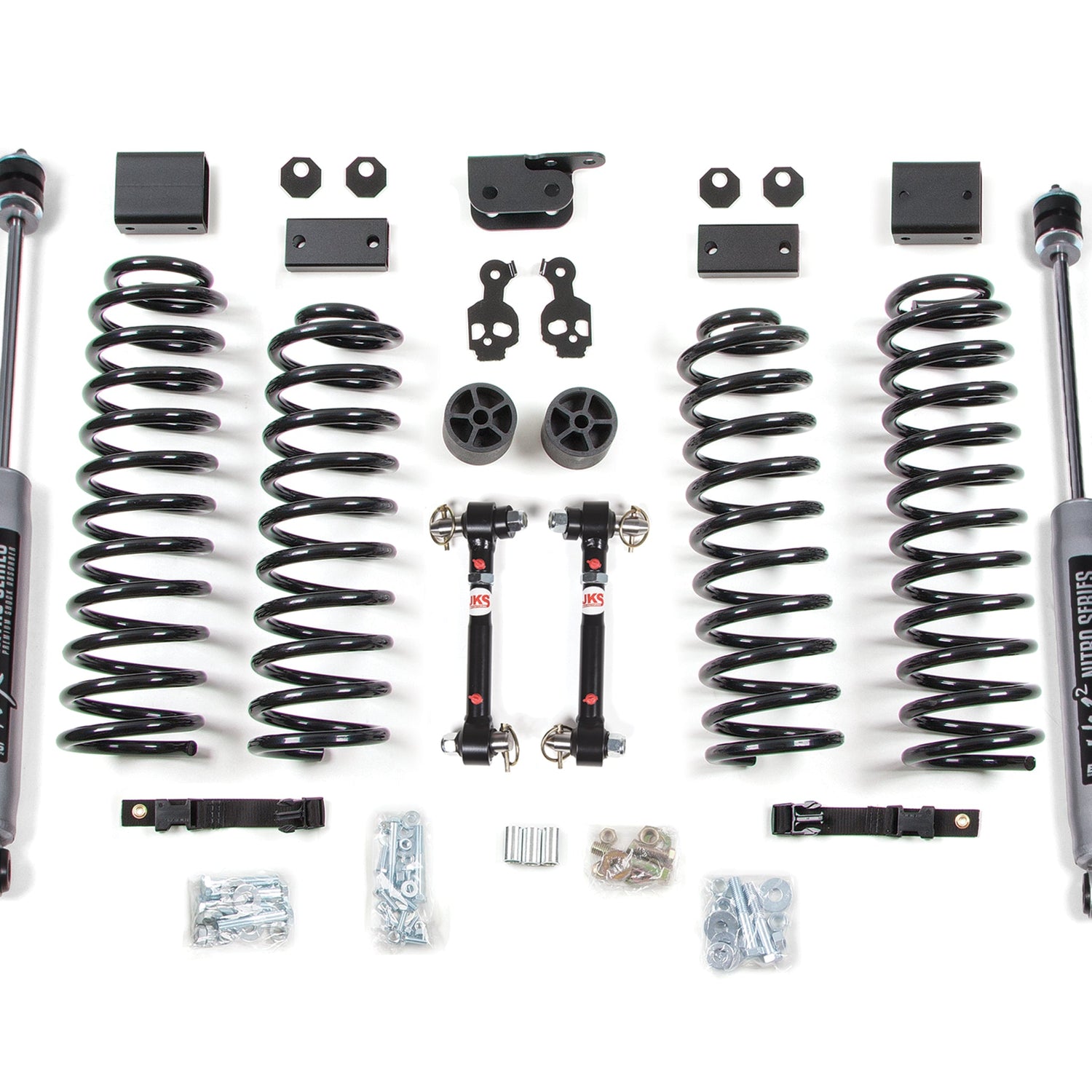 3-Inch Lift Kit for 2007-2011 Jeep Wrangler JK 2-Door