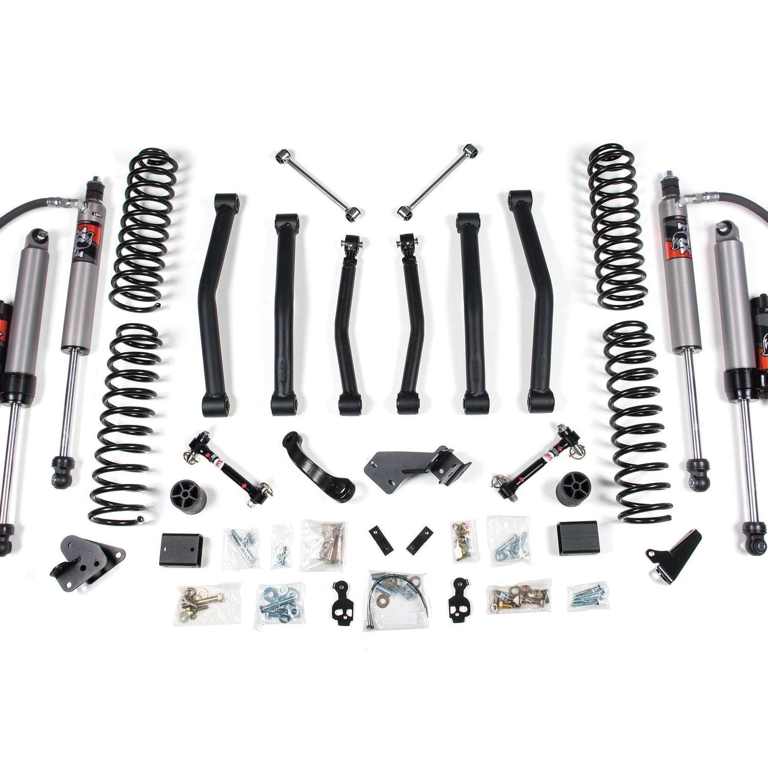 4.5-Inch Lift Kit for 2007-2011 Jeep Wrangler JK 4-Door - Fixed Links