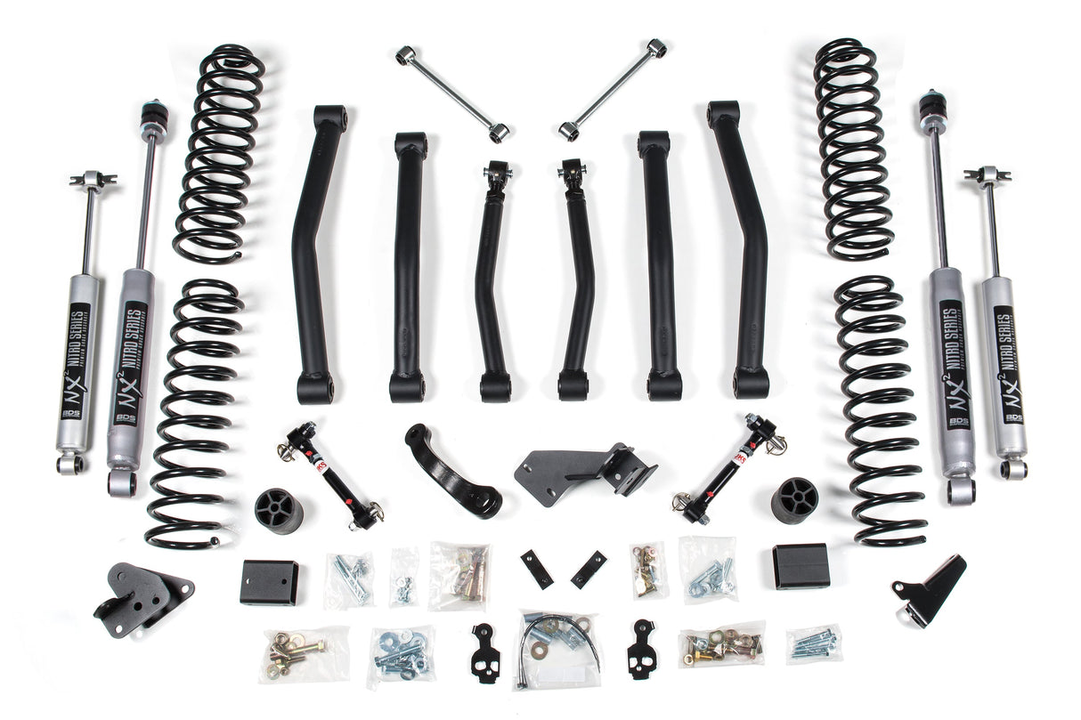 4.5-Inch Lift Kit for 2007-2011 Jeep Wrangler JK 4-Door