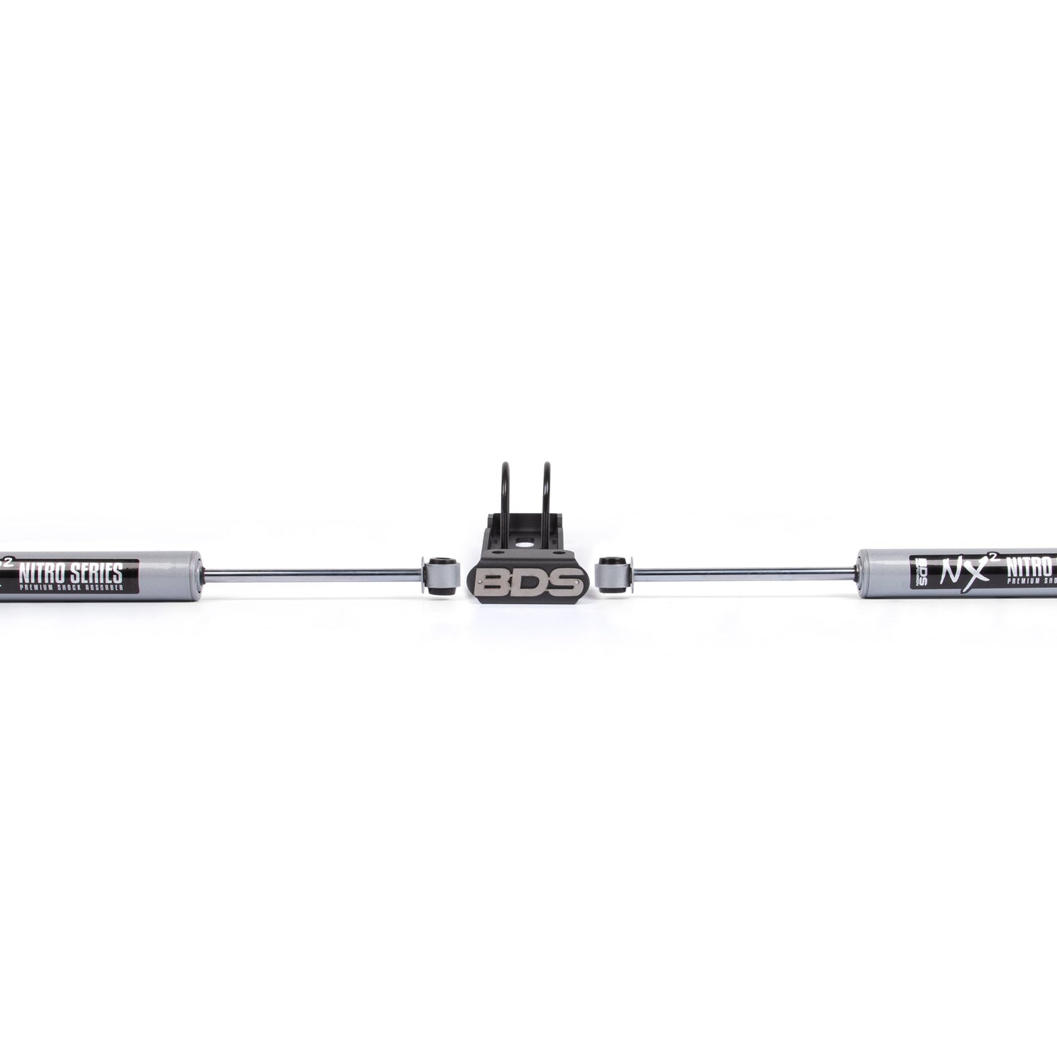 Dual Steering Stabilizer Kit w/ NX2 Shocks for 2007-2018 Jeep Wrangler JK