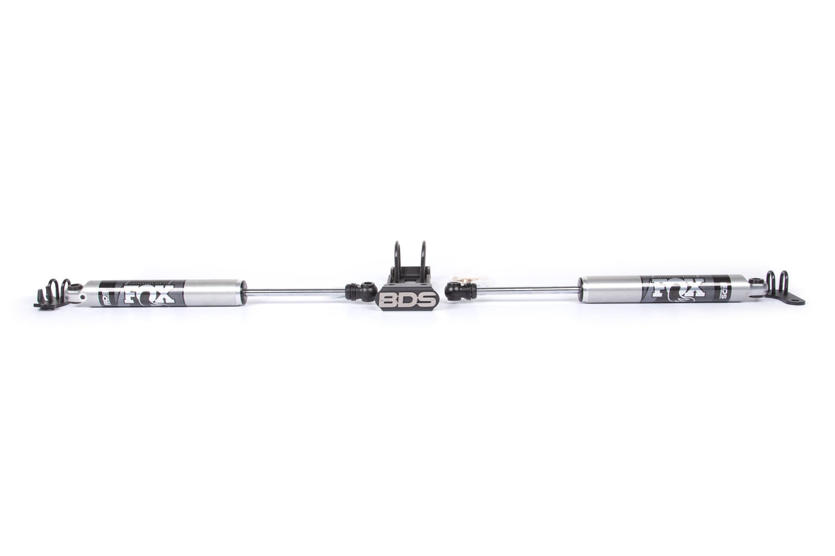 Dual Steering Stabilizer Kit w/ FOX 2.0 Performance Shocks for 1997-2006 Jeep Wrangler TJ + 1984-2001 Jeep Cherokee XJ + 1993-1998 Jeep Grand Cherokee ZJ