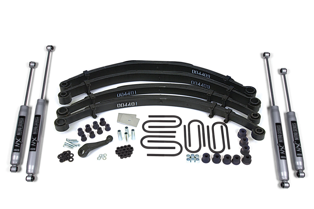 4-Inch Lift Kit for 1976-1981 Jeep CJ5/CJ7