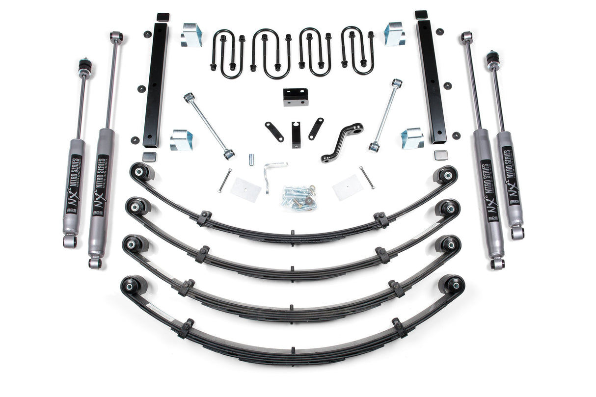 3.5-Inch Lift Kit for 1987-1995 Jeep Wrangler YJ