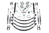 4.5-Inch Lift Kit for 1987-1995 Jeep Wrangler YJ - Light Duty Leaf Springs