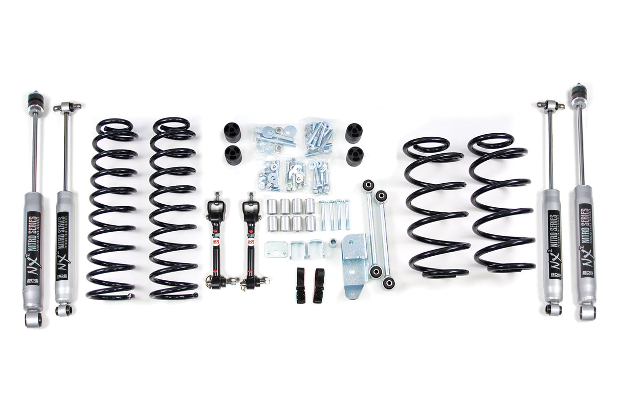 3-Inch Lift Kit for 2003-2006 Jeep Wrangler TJ - NX2 Nitro Series