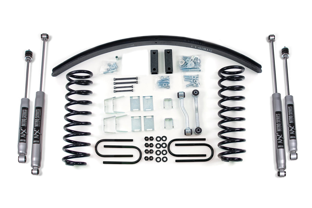 3-Inch Lift Kit for 1984-2001 Jeep Cherokee XJ - Dana 35