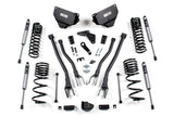 4-Inch Lift Kit w/ 4-Link for 2014-2018 Dodge Ram 2500 4WD Diesel - FOX 2.0 Performance Series