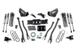 5.5-Inch Lift Kit w/ 4-Link for 2013-2018 Dodge Ram 3500 4WD Gas - 4 In Block Kit