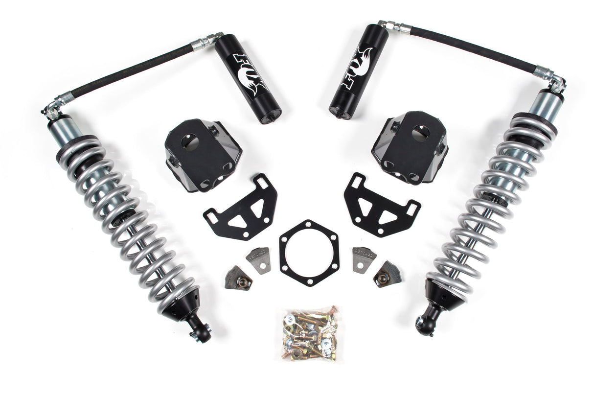 FOX 2.5 Coil-Over Conversion Upgrade - 3 Inch Lift | Factory Series | Dodge Ram 2500 (03-13) & 3500 (03-12) 4WD | Diesel