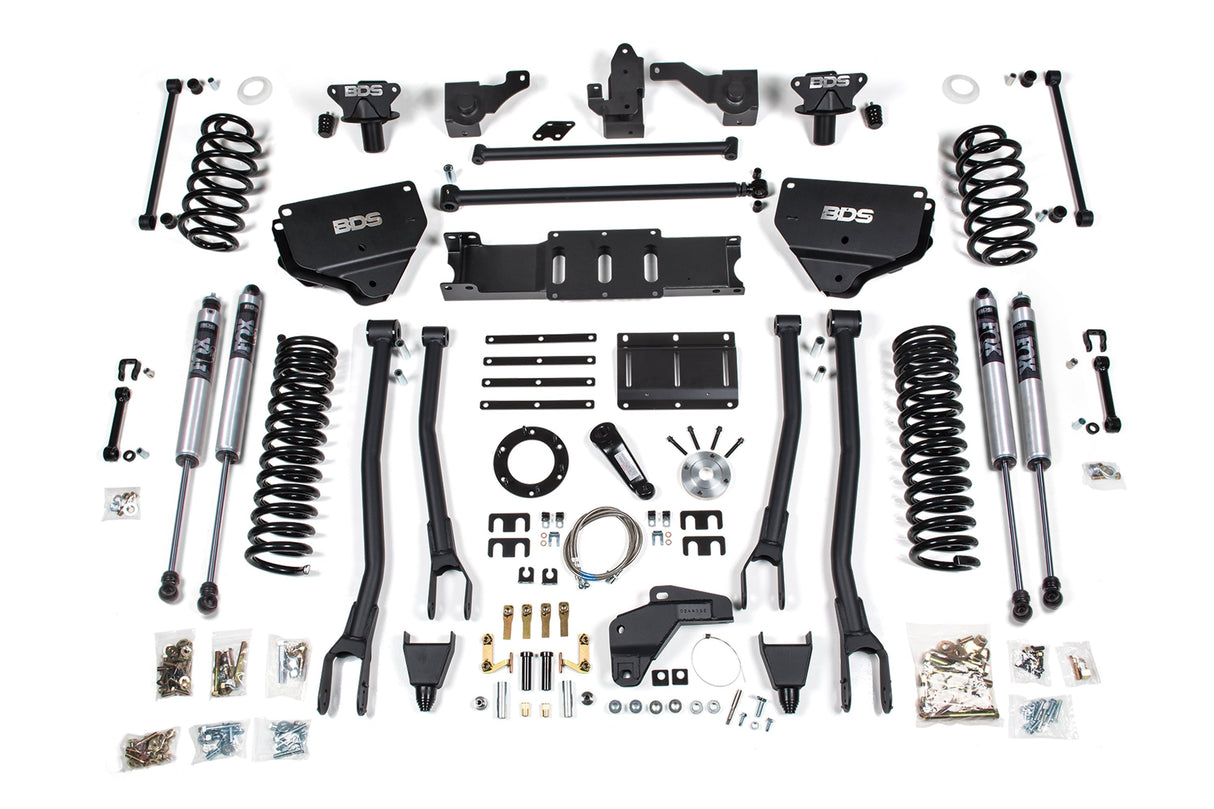 8-Inch Lift Kit w/ 4-Link for 2014-2018 Dodge Ram 2500 4WD Diesel - NX2 Nitro Series