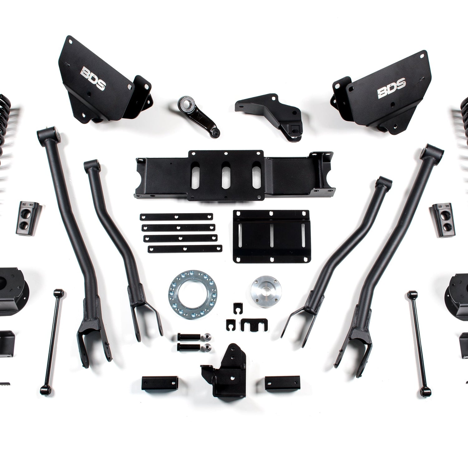 6-Inch Lift Kit w/ 4-Link for 2014-2018 Dodge Ram 2500 w/ Rear Air Ride 4WD Diesel - FOX 2.0 Performance Series