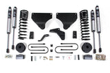 4-Inch Lift Kit for 2013-2018 Dodge Ram 3500 w/ Rear Air Ride 4WD Diesel - NX2 Nitro Series