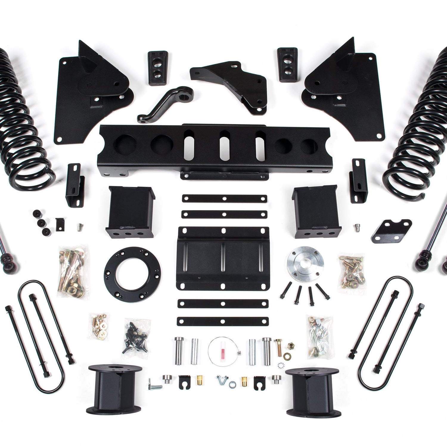 5.5-Inch Lift Kit for 2013-2018 Dodge Ram 3500 w/ Rear Air Ride 4WD Gas - FOX 2.0 Performance Series