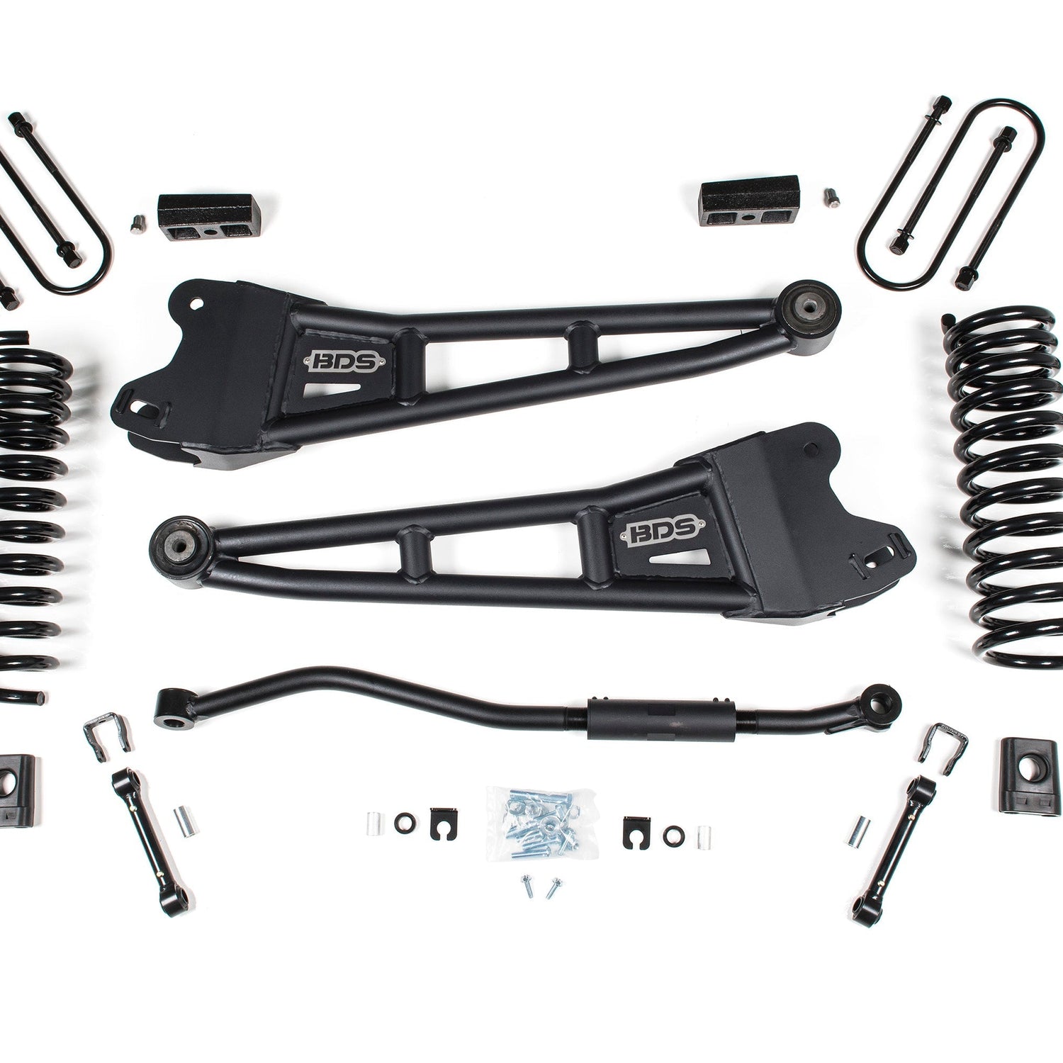 3-Inch Lift Kit w/ Radius Arm for 2019-2024 Dodge Ram 3500 4WD Diesel - Without Factory Rear Overload Leaf