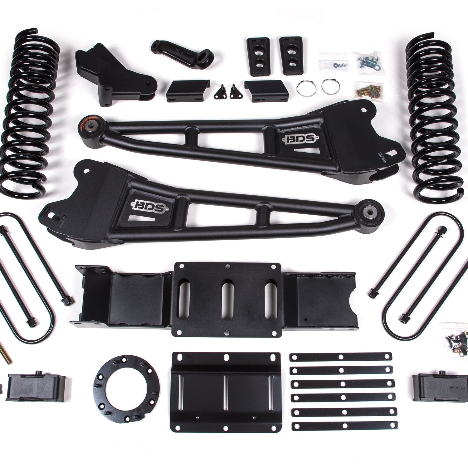 4-Inch Lift Kit w/ Radius Arm for 2019-2024 Dodge Ram 3500 4WD Diesel - Without Factory Rear Overload Leaf