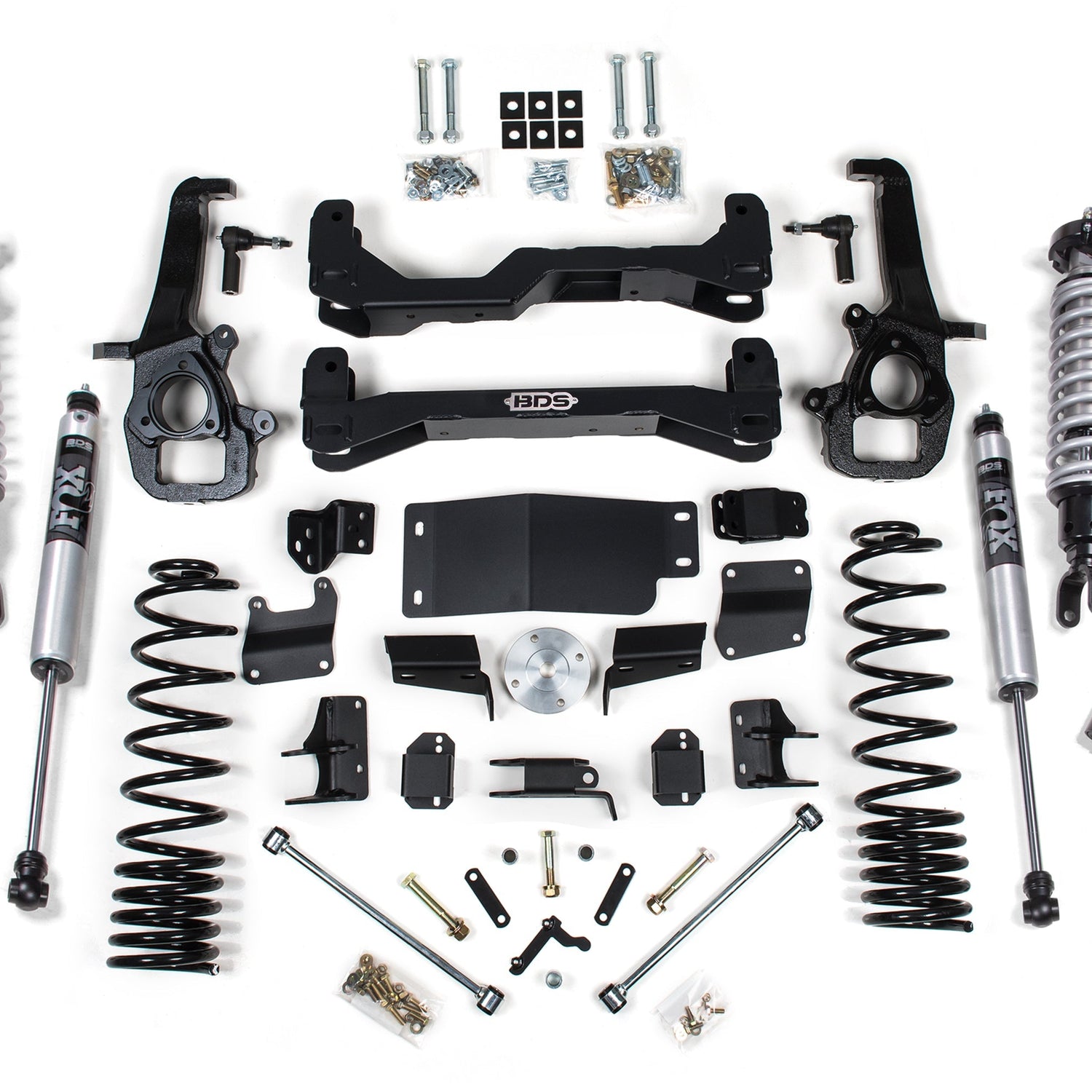 4-Inch Lift Kit - FOX 2.5 Performance Elite Coil-Over for 2019-2024 Dodge Ram 1500 4WD - Standard