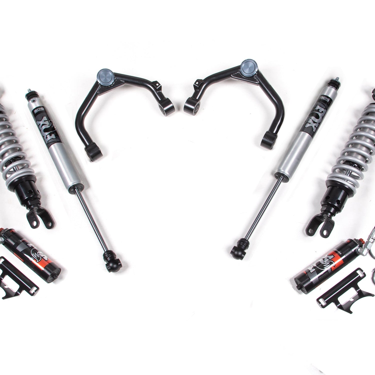 2-Inch Lift Kit w/ FOX 2.5 Performance Elite Coil-Overs for 2019-2024 Dodge Ram 1500 4WD - FOX 2.0 Performance Series