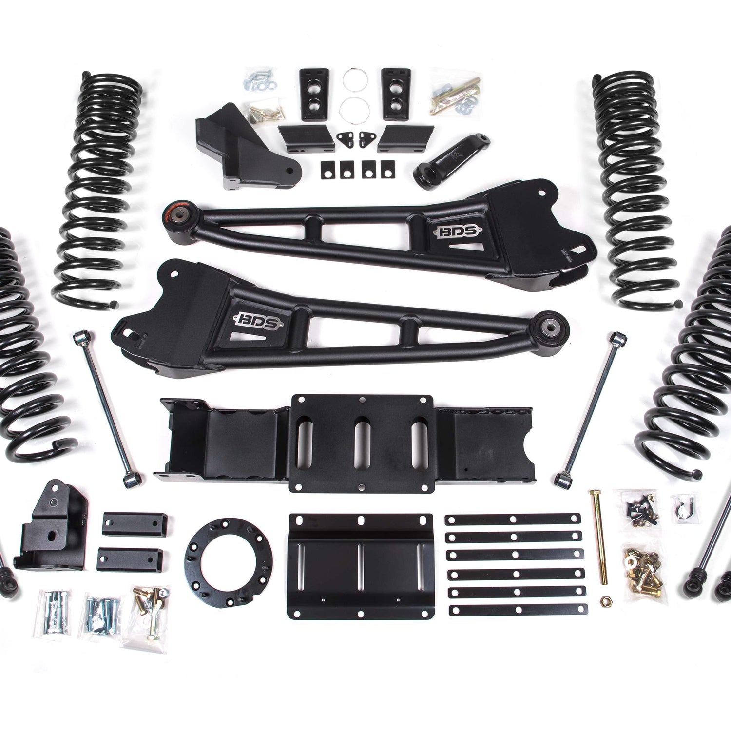 6-Inch Lift Kit w/ Radius Arm for 2019-2024 Dodge Ram 2500 4WD Diesel - FOX 2.0 Performance Series