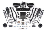 4-Inch Lift Kit w/ 4-Link for 2019-2024 Dodge Ram 3500 w/ Rear Air Ride 4WD GAS - FOX 2.0 Performance Series