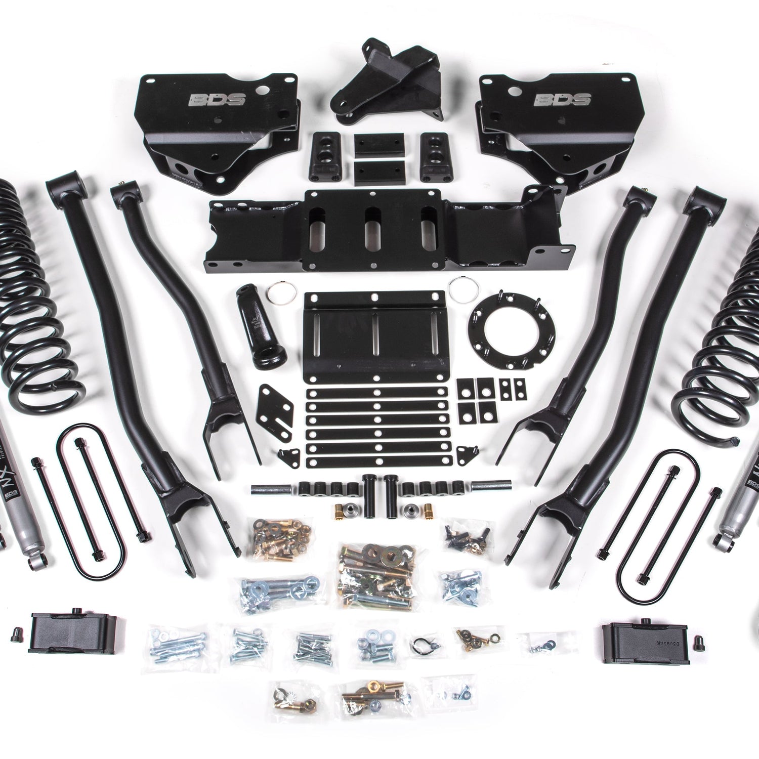 4-Inch Lift Kit w/ 4-Link for 2019-2023 Dodge Ram 3500 4WD Diesel