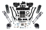 6-Inch Lift Kit w/ 4-Link for 2019-2024 Dodge Ram 2500 w/ Rear Air Ride 4WD Diesel - NX2 Nitro Series