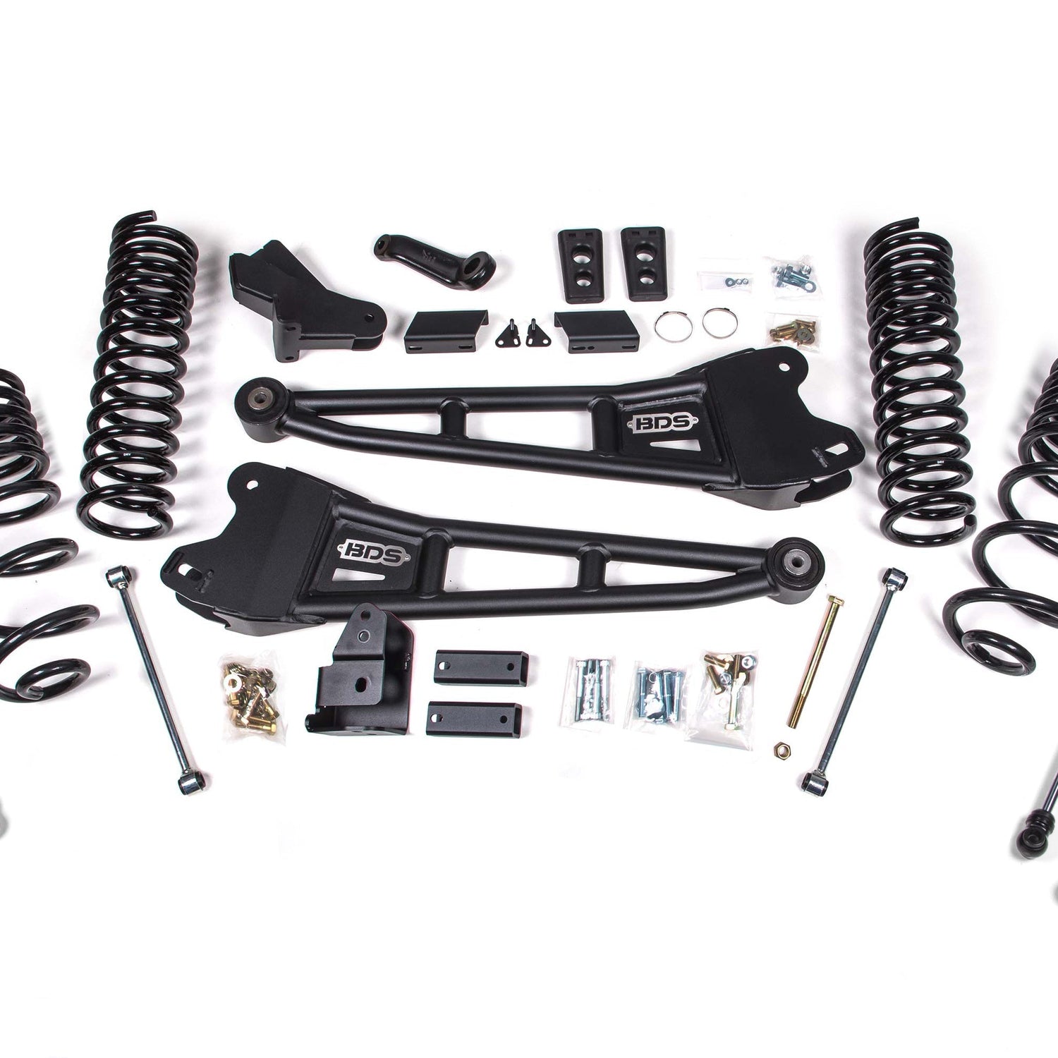 4-Inch Lift Kit w/ Radius Arm for 2014-2018 Dodge Ram 2500 4WD Diesel - FOX 2.0 Performance Series