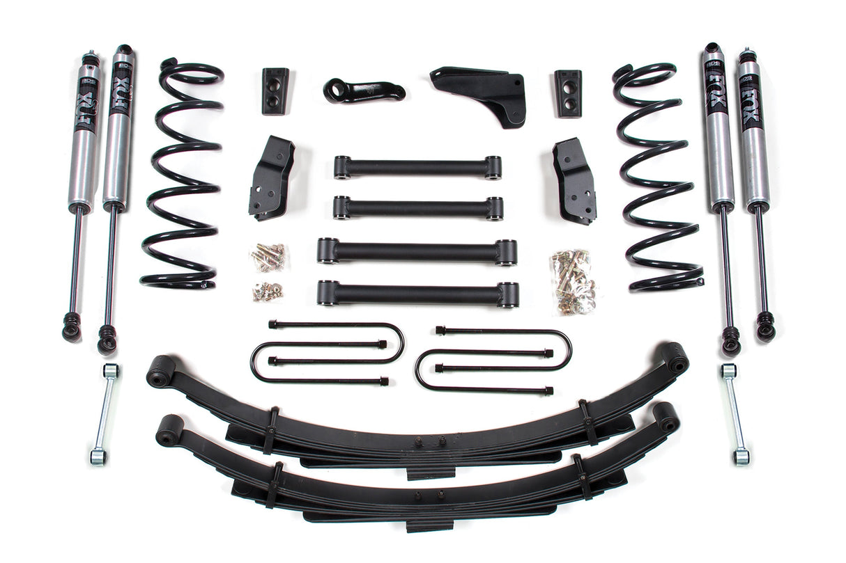 4-Inch Lift Kit for 2008 Dodge Ram 2500 Power Wagon 4WD - Leaf Springs