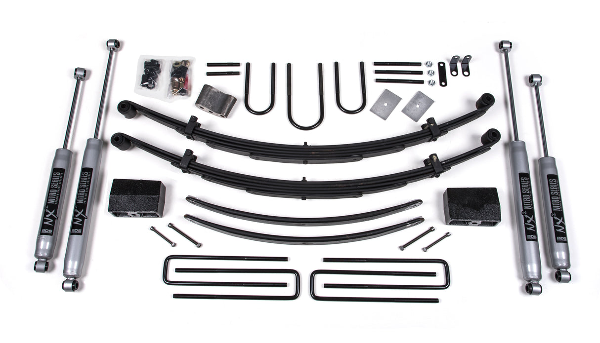 5-Inch Lift Kit for 1974-1993 Dodge W100/150 + W200/250 4WD