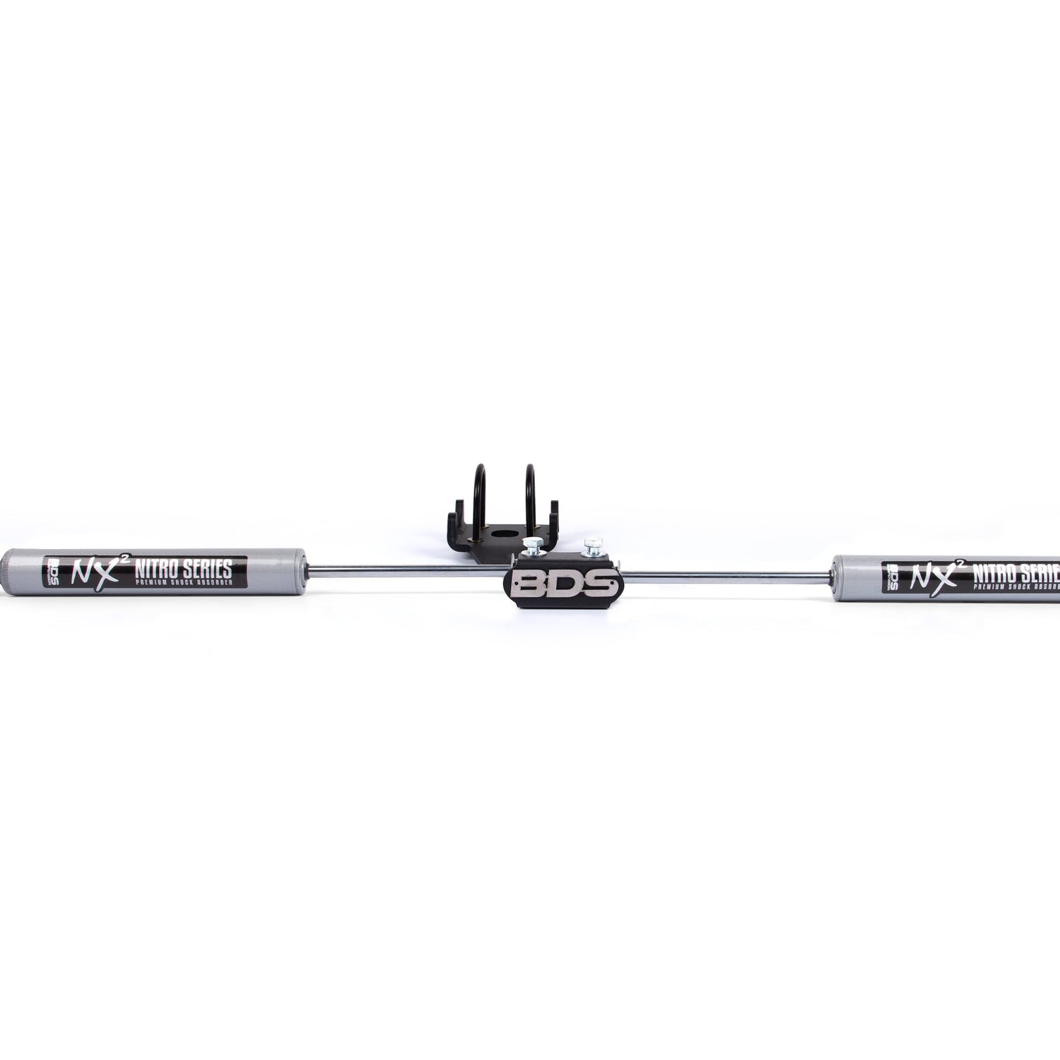 Dual Steering Stabilizer Kit w/ NX2 Shocks for 1994-2001 Dodge Ram 1500 + 1994-2008 Dodge Ram 2500/3500 Y-Style 4WD