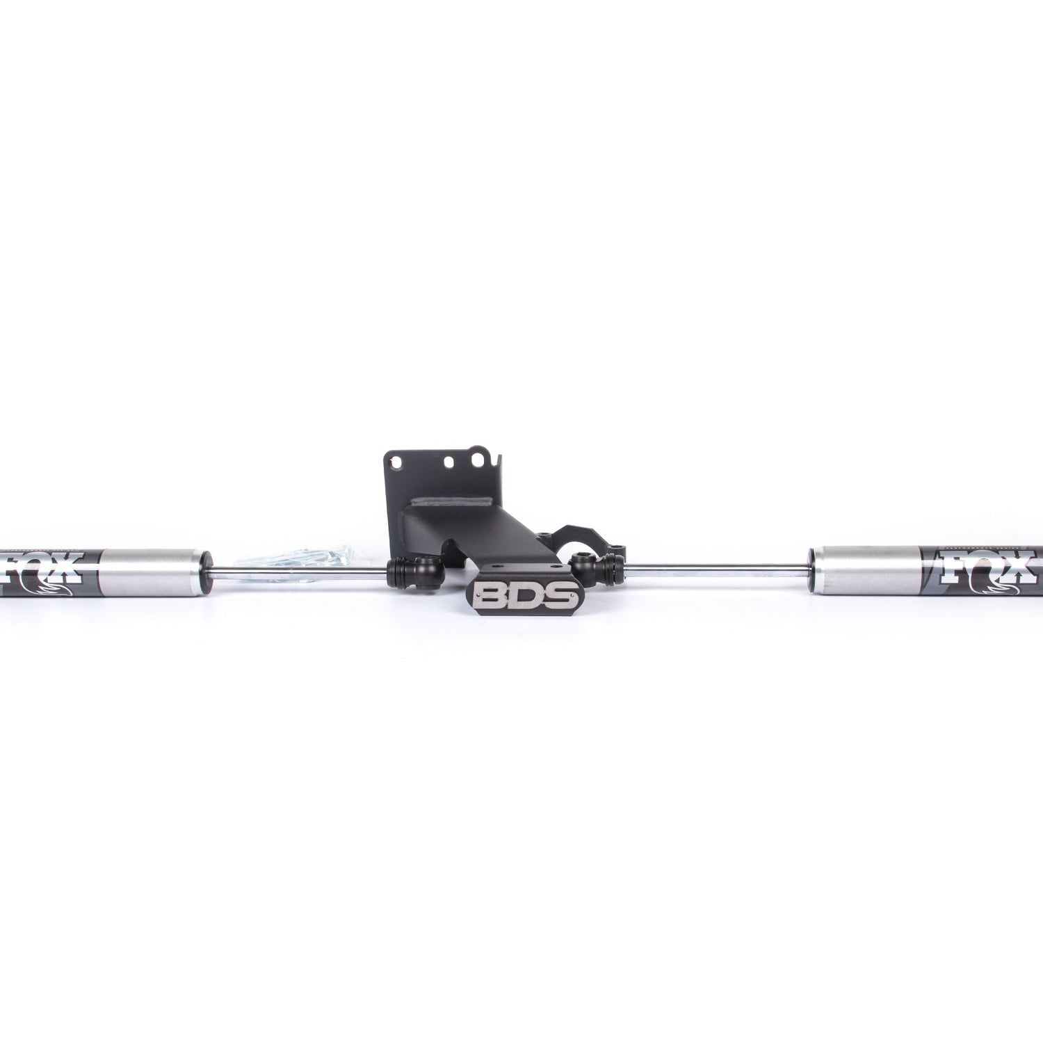 Dual Steering Stabilizer Kit w/ FOX 2.0 Performance Shocks - T-Style Steering for 2013-2018 Dodge Ram 2500/3500 4WD