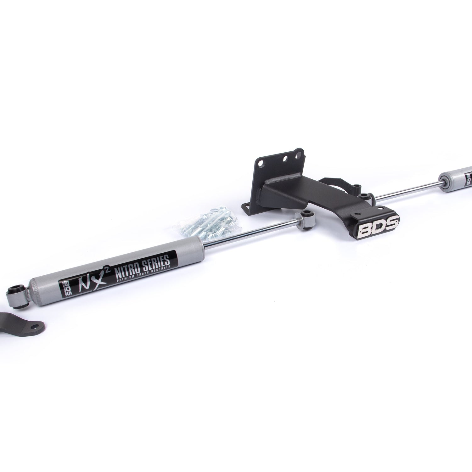 Dual Steering Stabilizer Kit w/ NX2 Shocks | T-Style Steering | Ram 2500 (19-24) and 3500 (19-24) 4WD