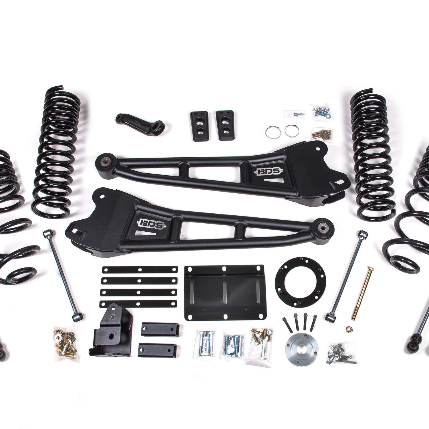 5.5-Inch Lift Kit w/ Radius Arm for 2014-2018 Dodge Ram 2500 4WD Gas - FOX 2.0 Performance Series