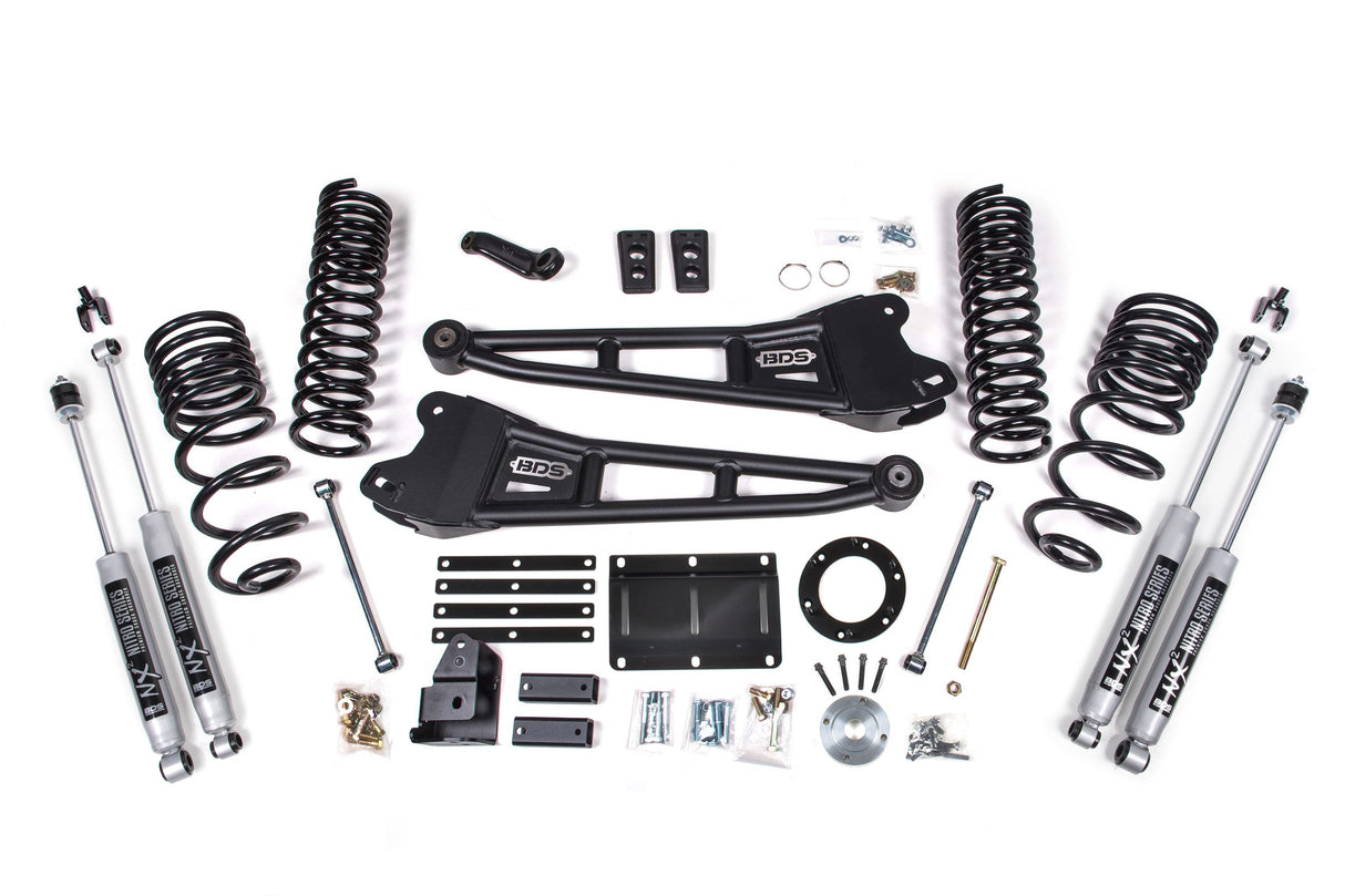 5.5-Inch Lift Kit w/ Radius Arm for 2014-2018 Dodge Ram 2500 4WD Gas