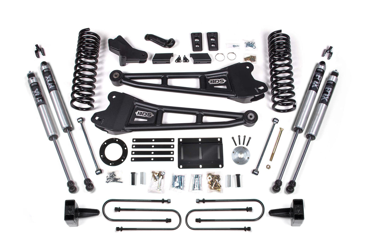 6-Inch Lift Kit w/ Radius Arm for 2013-2018 Dodge Ram 3500 4WD Diesel - NX2 Nitro Series
