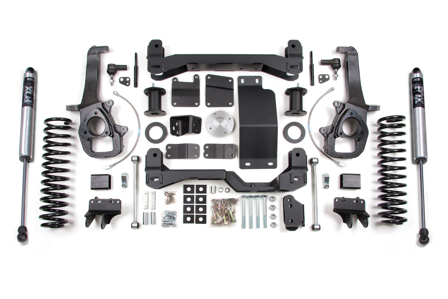 6-Inch Lift Kit 2012 Dodge Ram 1500 4WD - 5 Inch Coil Springs