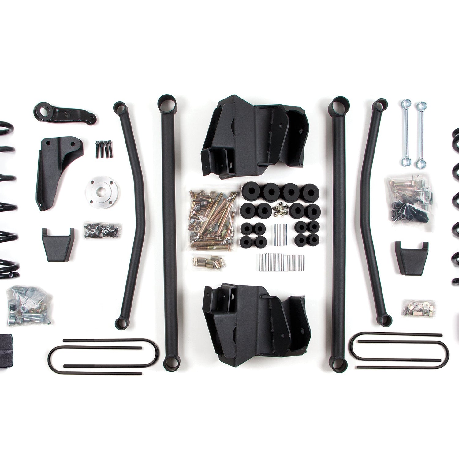 6-Inch Lift Kit - Long Arm for 2003-2007 Dodge Ram 2500/3500 4WD Gas - Block Kit