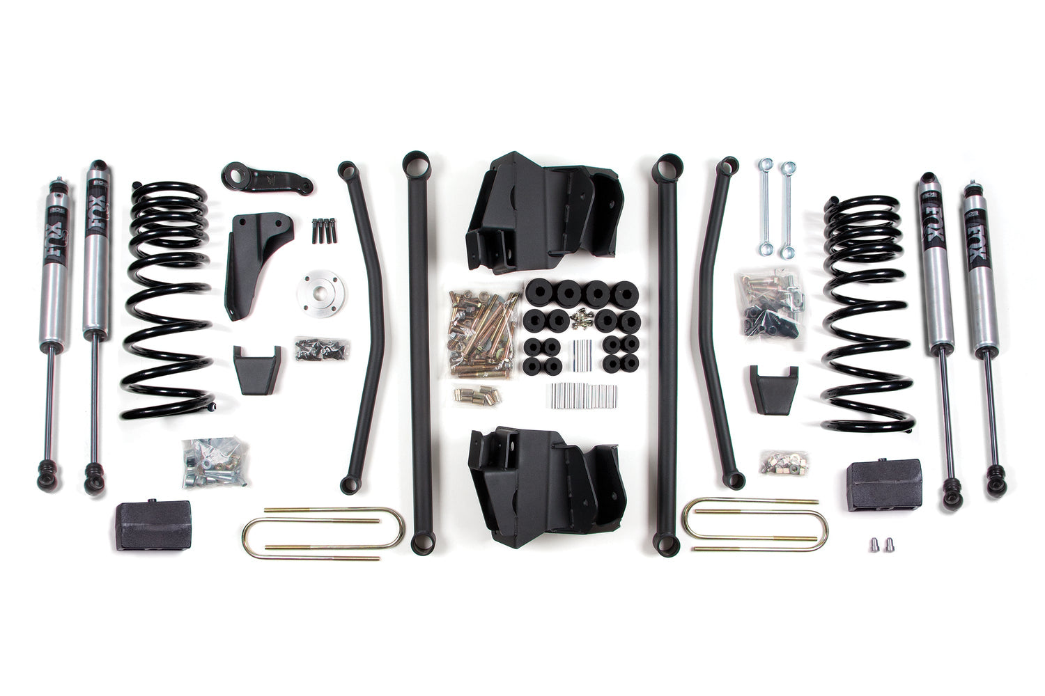 8-Inch Lift Kit - Long Arm for 2009-2013 Dodge Ram 2500 4WD Diesel - Leaf Springs