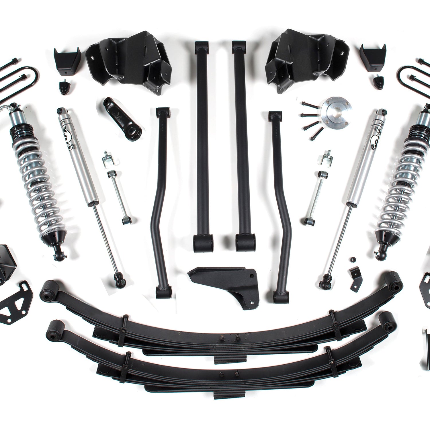 6-Inch Lift Kit - Long Arm & FOX 2.5 Coil-Over Conversion for 2009-2013 Dodge Ram 2500 4WD Diesel