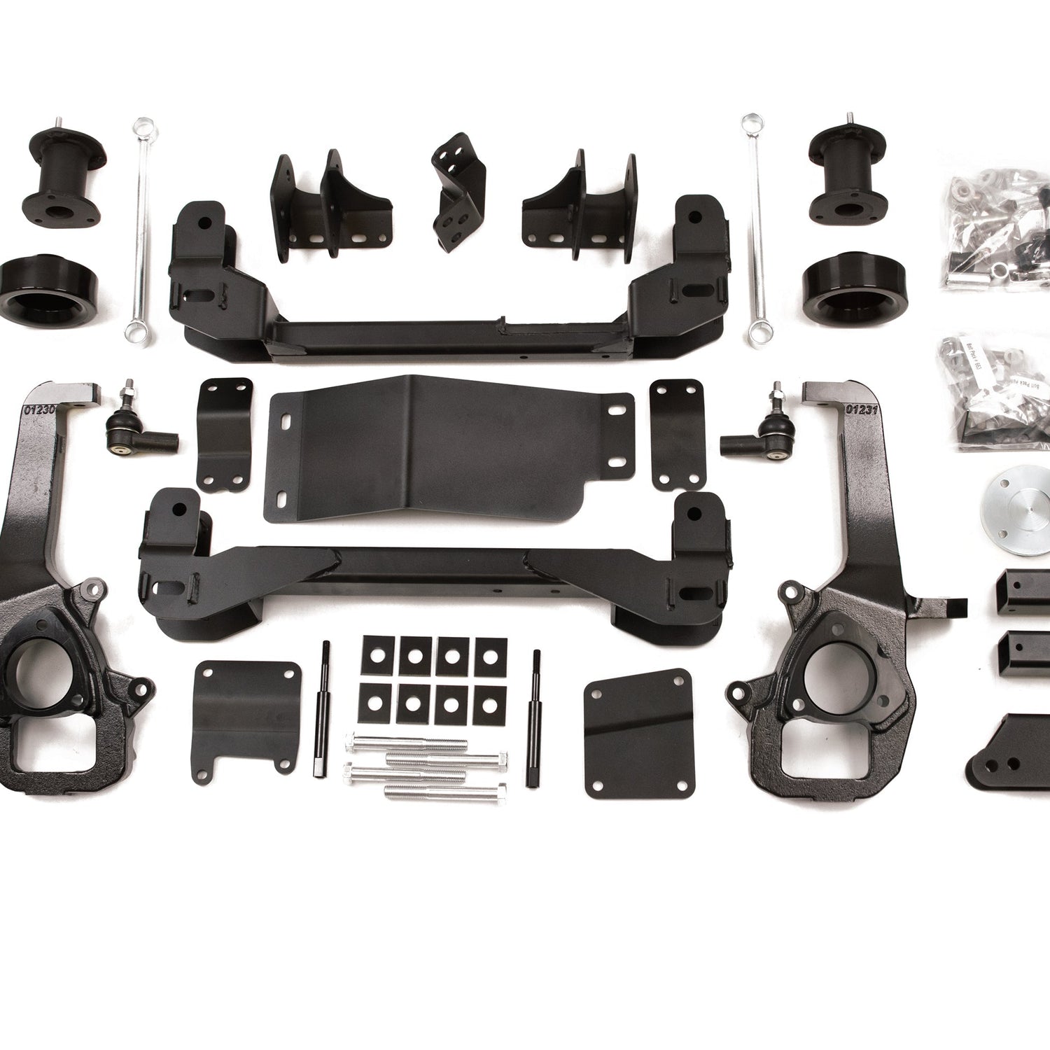 2012 Dodge Ram 1500 4WD 4-Inch Lift Kit - 3 Inch Coil Springs