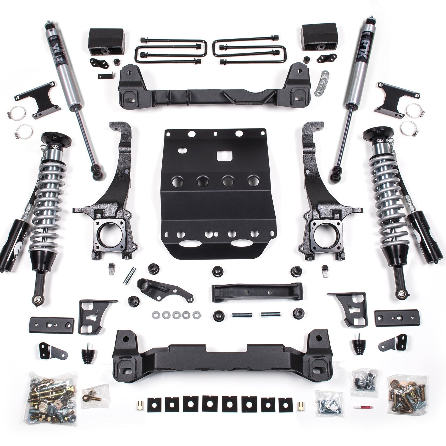 6-Inch Lift Kit - FOX 2.5 Coil-Over for 2016-2023 Toyota Tacoma 4WD - FOX 2.5 Coil-Overs with DSC Adjuster