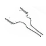 MBRP 11-14 Ford Mustang GT 5.0L Dual Split Rear Race Version T409 3in Cat Back Exhaust System